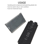 SCOTTCHEN Drywall Sanding Screen Mesh Sheet 4-3/16" x 11-1/4" Grit #220-12pcs