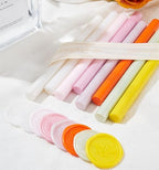 20pcs Pearl Pink Wax Seal Sticks for 0.28'' Glue Gun, Wax Seal Stamp, Wedding Invitations, Envelopes, Christmas Gifts