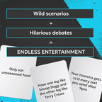 Doin' The Most - Hood You Rather: Urban Black Culture Party. Games for Adults with an Unforgettable Hood Spin on Fun Card Game for Game Night. 200 Mind-Blowing Cards. Ages 17+