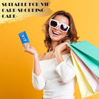 weparmeety 100 Pcs Metal Engraving Blanks Colorful Aluminum Sheet Laser Engraving Business Card Multipurpose DIY Gift Cards 86 x 54 x 0.21 mm (Blue)