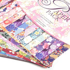 Origami Paper Kit 100 Sheets 70GSM 6 Inch Square Double Sided Color 100 Vivid Solid Colors for Hand Crafts Origami Paper Arts Creativity. Bohemian Blossom