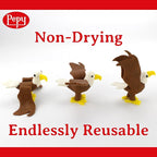 Pepy Plastilina Reusable and Non-Drying Modeling Clay Gift Set; Set of 24 Bars, 1.4 Ounce Each, 2 Each of 12 Colors, Perfect for Arts and Crafts Projects, Multicolor