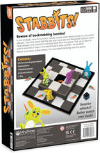 MindWare Stabbits: Strategic Bunny Battle Game – Beware of Backstabbing Rabbits with Lethal Carrots – Fun and Sneaky Board Game for 2-6 Players
