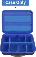 ALLPRIMO Trading Card Case Storage Box for 2700+ Cards. Deck Boxes Travel Organizer Holder Compatible with TCG/for Topps Baseball Sports/for C.A.H/for UNO/for MTG/for Yu-Gi-Oh Games -Blue