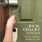 AMY HOWARD AT HOME Chalk-Based One Step Paint for Furniture, Cabinetry, Decor, Finish, and More | No Stripping, Sanding, or Priming | Dark Base | 32 Ounce | English Garden