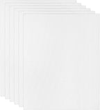 PATIKIL 9x12 Canvas Boards for Painting, 6 Pack 100% Cotton Square Triple Primed Stretched Blank Art Canvas Panel Bulk Thin for Acrylic, Oil, Tempera Paints, White