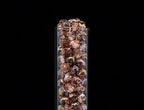 1.8 oz (50g, Approx. 600pcs) of Faceted Fire Polished Pressed Czech Glass Beads 4mm (0.16in), Crystal Copper Capri Apollo 00030-27101 BCV