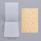 BAOFALI 3D Embossing Folder for Card Making,Easter Bunny Plastic Texture Fades Embossing Folder Template for Scrapbooking Cardstock Album DIY Decoration Paper Crafting 6.3x4.5inch