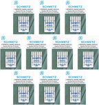 SCHMETZ Microtex Sharp Sewing Machine Needles - Quilting & Topstitching Supplies, Size 60/8, 5-Needle Card, Pack of 10