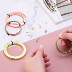 PATIKIL 19.7 Feet Brass Wire, 6mm Wide Bendable Brass Beading Wire 30 Gauge Flat Bezel for Jewelry Making DIY Sculpting Crafts