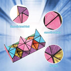 Fidget Blocks: Infinity Cubes Magic Cube Cool Stuff Gadgets Things Unique Birthday Gifts Boys Girls Kids Adults Anxiety Stress Relief Sensory Toy Fidget Blocks Colorful, Medium