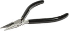 The Beadsmith Chain Nose Pliers – Serrated – Extra Fine Tips – 4.5 inches (114mm) – PVC Grip Handle with Double Leaf Springs – Jewelry Making Tool for Creating Bracelets, Earrings and Necklaces