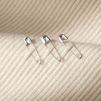 1000PCS Safety Pins, 0.75In/19mm Small Fastening Pins, Rust Resistant Nickel Plated Steel Set for Crafting, Sewing, Jewelry Making Fabric, Rimming Fastening Clip Button for Garment Hang Tag (Silver)
