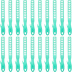 20 Pack Paint Stir Sticks, Plastic Reusable 10” Paint Stirring Rod for Art Project, Green Mixing Tool Painting Primer Epoxy Resin Chemical Liquid Glue DIY