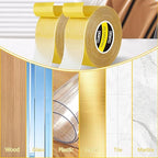 Double Sided Tape Heavy Duty Strong Wall Adhesive with Fiberglass Mesh, Super Sticky Resistente Easy Use Mounting Tape 2.2inX33FT
