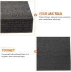 VILLCASE 3pcs Felting Board Foam High Dense, Needle Felting Pad, Work Black Rectangle Felt Mat Sewing Wool Tool for DIY Hand Craft Poking Knitting Projects 7x7 inches