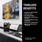 Breathing Color Timeless Archival Print Varnish - 1 Quart Glossy Finish - Premium Water-Based Canvas Coating with Fade Protection