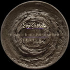 Premium Palette Knife Painting Paste|Modeling Paste|Texture Paste|Authentic Bright Colors|Ready to Use|Easy to Apply| 6oz (Brownie)
