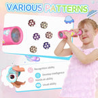 Chivao 30 Pcs Classic Kaleidoscopes Kids Vintage Toys, Return Gifts for Kids Birthday Mini Kaleidoscope Kit for School Classroom Prizes, Stock Stuffers Bag Fillers, Random Colors(Cute Style)