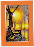 6x8 Mat for 8x10 Frame - Precut Mat Board Acid-Free Show Kit with Backing Board, and Clear Bags Orange 6x8 Photo Matte Made to Fit a 8x10 Picture Frame Matboard for Framing, Pack of 100 Mats