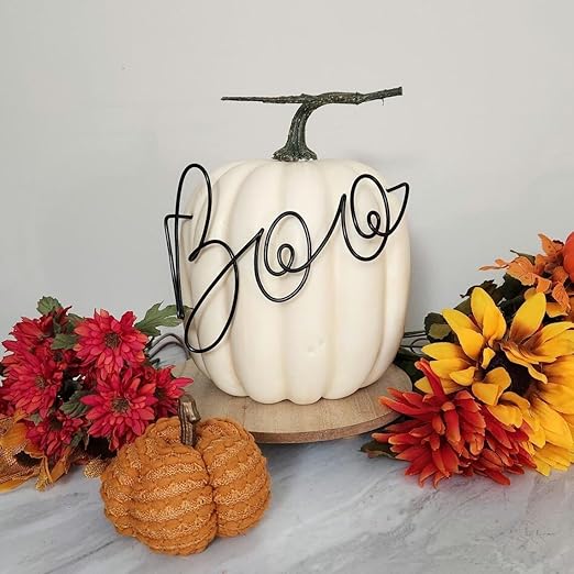 Wire Craft Kit for Adults, Teens Halloween DIY Wire Art Crafts Set for Home Gatherings, Birthday Party Group, Holiday Parties, Women Birthday, Mother's Day Gifts, Handmade Home Decor (Halloween)