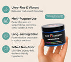Eye Candy Premium Mica Powder Pigment “Skyline Blue” (50g) Multipurpose DIY Arts and Crafts Additive | Woodworking, Epoxy, Resin, Bath Bombs, Paint, Soap, Nail Polish, Lip Balm (Skyline Blue, 50G)