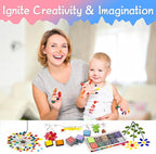 Finger Washable Ink Pads for Kids, 24 Pack Craft Ink Pad for Rubber Stamps Paper Wood Fabric (Pack of 24)