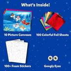 Skillmatics Foil Fun - PAW Patrol, Mess-Free Art & Craft Kits for Kids, DIY Creative Activity, Travel Toys, Christmas Gifts for Fans of Chase, Marshall, Skye, Girls, Boys, Ages 4, 5, 6, 7, 8 and Up