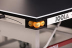 JOOLA Rally TL Professional MDF Indoor Ping Pong Table w/Quick Clamp Table Tennis Net & Post Set - 10 Minute Easy Assembly - Corner Ball Holders - Tournament Quality - Includes Playback Mode