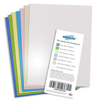 PSA Lapping Film, 7 Piece Pressure Sensitive Adhesive Polishing Paper, 8-1/2” x 11” Microfinishing Fine Sanding Paper, Sanding Film for Scary Sharp Sharpening System, Aluminum Oxide AO