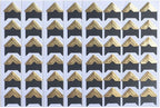 10 Sheet (240-pack) Photo Corners Self Adhesive Photo Foto Corner Stickers for Scrapbooking Personal Journal (Style2-10sheet Gold)