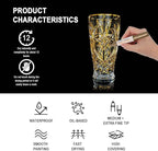 Betem Oil Based Paint Markers, Dual Tip Paint Pens(0.7mm & 3mm), Gold Silver Permanent Paint Marker Pen, Waterproof, Quick Dry, for Fabric, Rock Painting, Wood, Plastic, Metal, Canvas (2Gold2Silver)