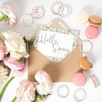 Whaline 12 Rolls Spring Floral Washi Tape Foil Gold Colorful Flowers Masking Tape 15mm Watercolor Plants Spring Decorative Washi Tape Sticker for Holiday Scrapbook Journal DIY Craft Gift Wrapping
