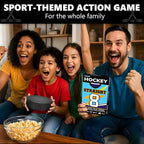 QUOKKA American Hockey Fast-Paced Card Game for Kids & Adults – 128 Cards & Easy Rules – Quick & Fun Matching Game – 2-4 Players – Ages 8+ – Perfect for Family Games Night, Travel and Parties