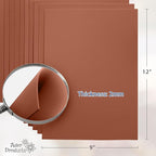 Brown EVA Foam Sheets for Crafts, 15 Pack, 9 x 12 Inch, 2mm Thickness – Ideal for DIY Arts and Crafts, Foam Paper for Kids, Cosplay and Costumes