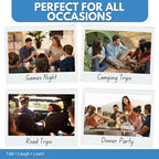 ? WORD TEASERS Generations - Trivia Game for Family Game Night - Fun & Funny Trivia Card Game for Millennials & Boomers - Family Party Game - 150 Trivia Cards for Adults & Kids