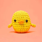 The Woobles Crochet Kit for Beginners - Easy Arts and Crafts Knitting & Crochet Animals Kit As Seen On Shark Tank - Kiki The Chick