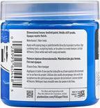 FolkArt Super Thick Acrylic Paint with a Textured Finish, Deep Blue, 4 oz