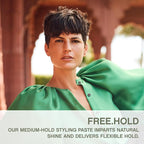 KEVIN.MURPHY FREE.HOLD - Hair Styling Paste - For All Types - Medium Hold - Hair Breakage Prevention - Styling Product - Paraben Free Hair Care - 100 g / 3.5 oz