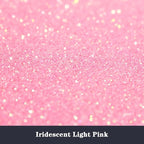High Capacity 260g Iridescent Fine Glitter,Shaker Bottle Fine Glitter for Epoxy Resin DIY Craft,Rainbow Fine Glitter for Nail Art Face Body Glitter Tumbler Making (IRI lt Pink)