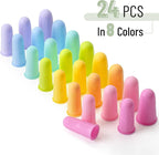 Mr. Pen Hot Glue Gun Silicone Finger Protectors, 24 pcs, Pastel Colors Finger Tips and Grip