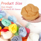 PATIKIL Wool Roving Yarn, 80G/2.82OZ Soft Felting Wool Pure Chunky Roving Yarn Bulk for Needle Felting Knitting Blanket Spinning Weaving DIY Craft, Bright Khaki