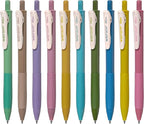 WRITECH Retractable Gel Pens Quick Dry Ink Pens Fine Point 0.5mm 10 Assorted Unique Vintage Colors For Journaling, Drawing, Doodling, and Notetaking (Vintage 2)
