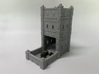 HAUTICO Dwarf Dice Tower Terrain Scenery for 20-28mm Miniatures Wargame, D&D Table Top Game Paintable