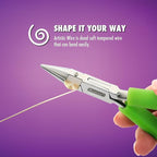 Artistic Wire, 20 Gauge Tarnish Resistant Colored Copper Craft Wire, Black, 15 yd