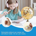 6 Pcs Glue Stick Pens for Crafting, Easy Precise Control Fine Tip, Quick Dry Paper Craft Glue for Card Making