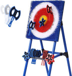 Axe Throwing Bristle Target with 8 Throwing Axes Set,Axe Throwing Game for Backyard, Indoor &Outdoor,Yard Games,Carnival Games