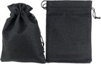 Palmhomee Pack of 25 Burlap Gift Bags with Drawstring Linen Jewelry Pouches Wedding Hessian Jute Bags for Birthday Jewelry and Treat Pouches Party Wedding Favors Gift Art and DIY Craft (7x9 Inch,
