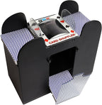 GSE Games & Sports Expert Automatic Card Shuffler for 6 Deck Cards, Battery-Operated Shuffler Machine for Playing Cards, Blackjack, Texas Hold'em, Canasta, Bridge, UNO Card Games