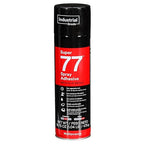 3M Super 77 Multipurpose Permanent Spray Adhesive Glue, Paper, Cardboard, Fabric, Plastic, Metal, Wood, Net Wt 16.75 oz
